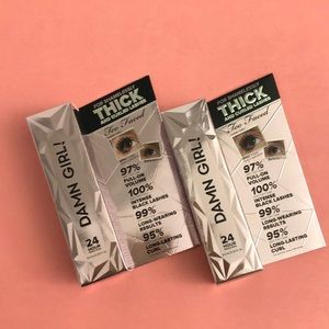2 (Two) NWT Damn Girl Mascara (6ml) - Too Faced